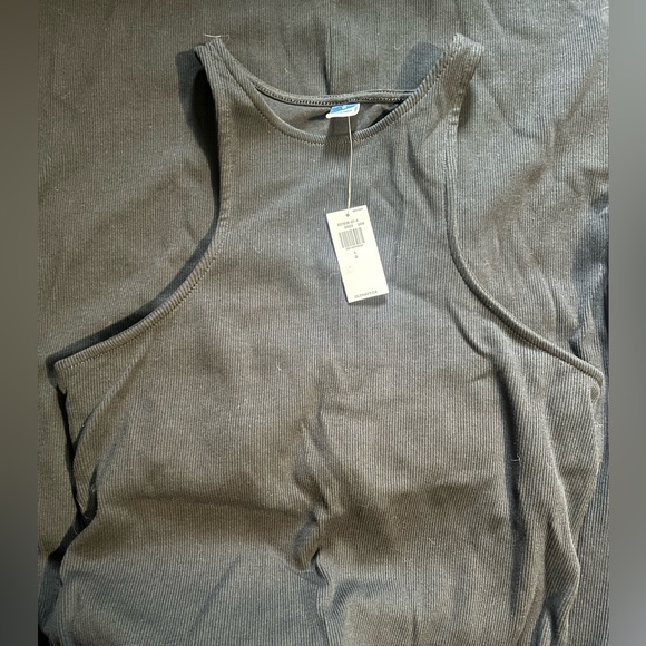 BNWT Old Navy Rib Knit Racerback Midi Dress - Picture 2 of 4